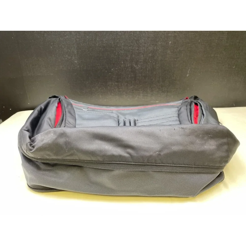 Tumi Unisex Cross Body Messenger Laptop Black Nylon Bag #51120 SKU 5852
